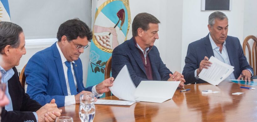 Un hito más en las relaciones comerciales con Brasil: Suarez firmó un acuerdo para avanzar en beneficios para productores locales