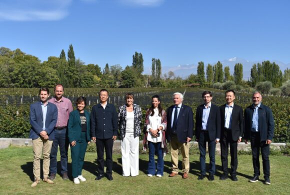 Delegación china visitó Mendoza para intercambiar experiencias sobre el mundo del vino